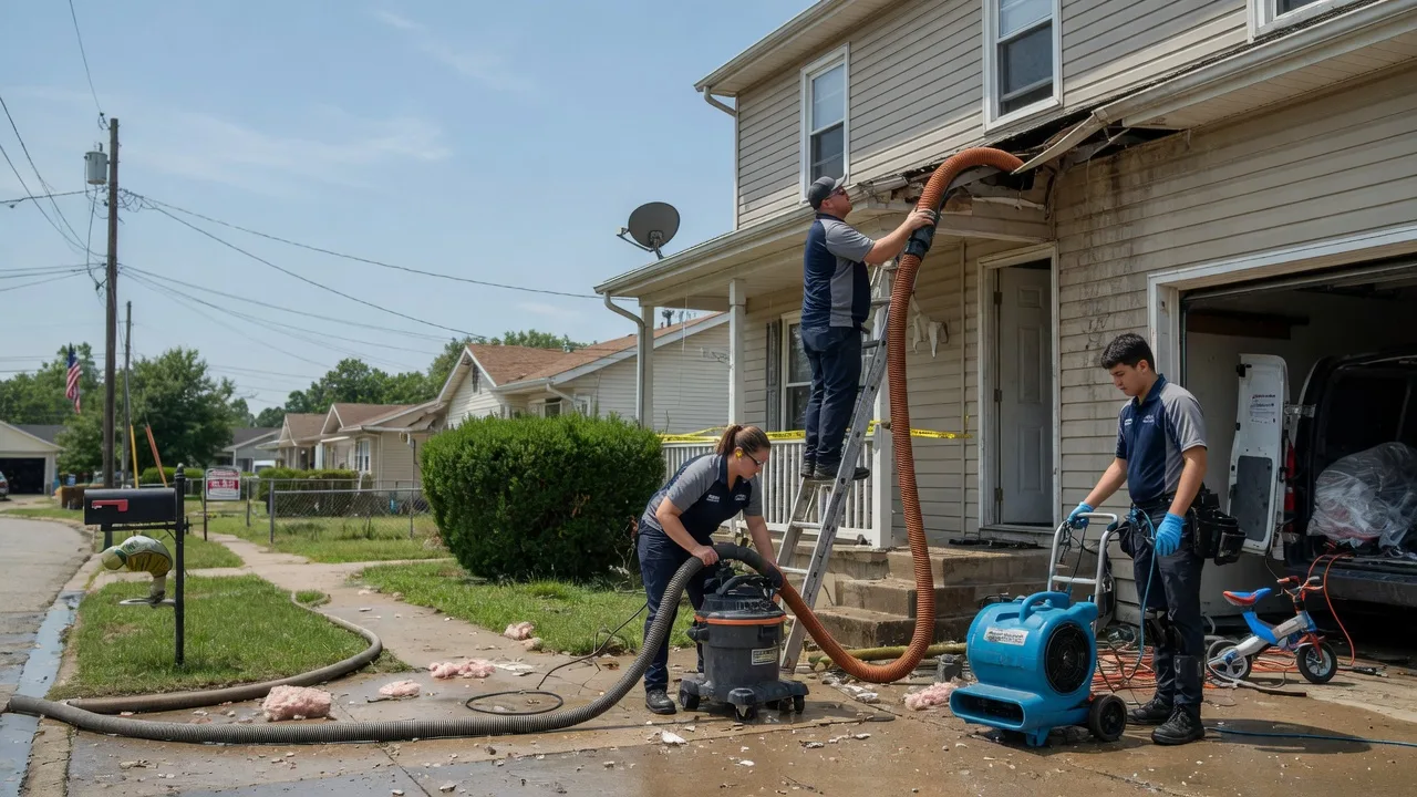 Water Damage Restoration in Sharps, VA near me